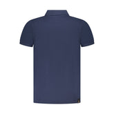 Accademia Militare Blue Cotton Polo Shirt